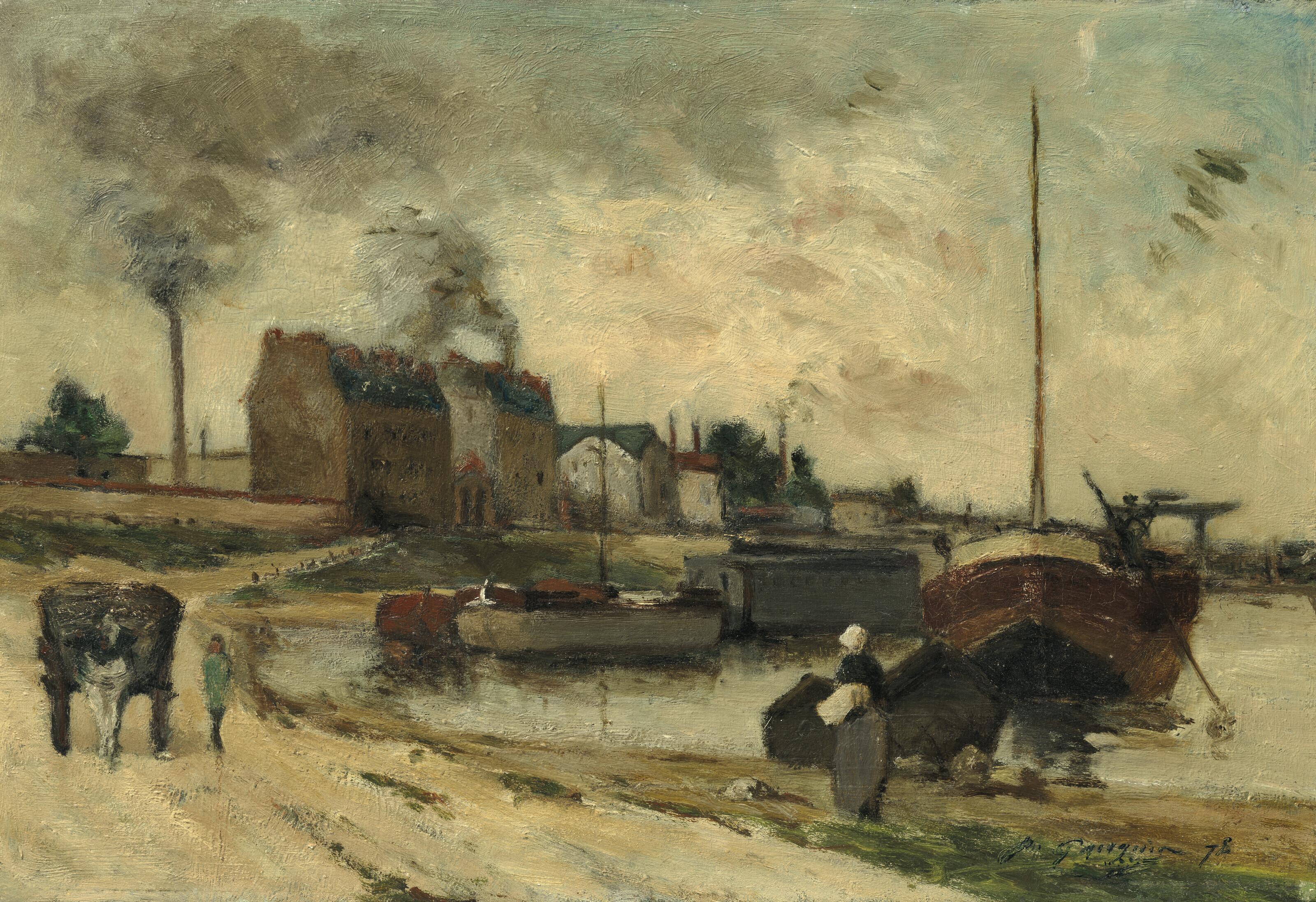 Paul Gauguin - Les usines Cail et Quai de Grenelle
