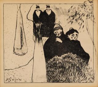 Paul Gauguin - Les Vieilles Filles (Arles)
