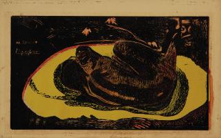 Paul Gauguin - Manao Tupapau (Watched by the Spirits of the Dead), from: NOA NOA