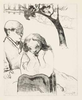 Paul Gauguin - Misères Humaines (Kornfeld 11)