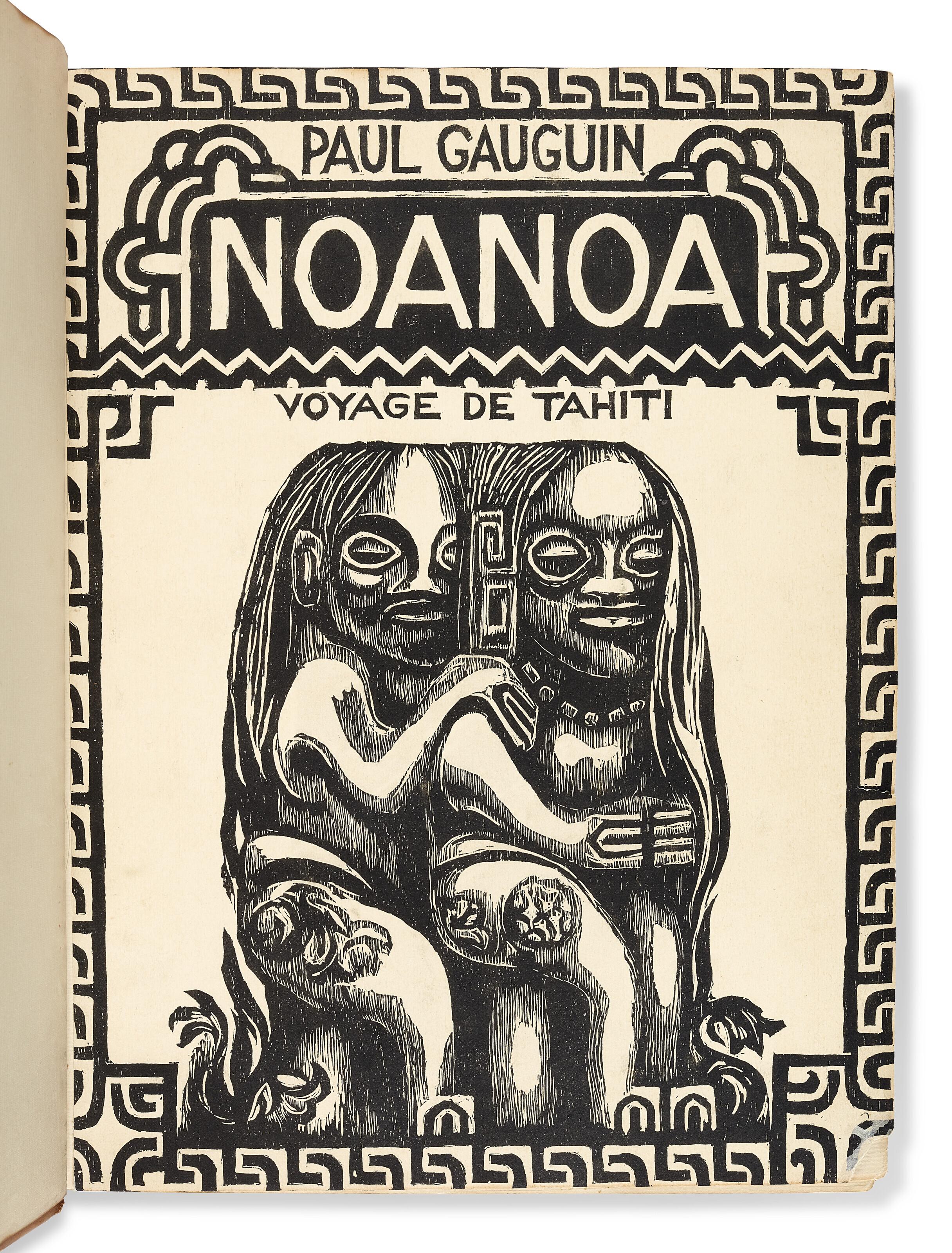 Paul Gauguin - Noa Noa, voyage à Tahiti. [Munich, R. Piper, 1926]