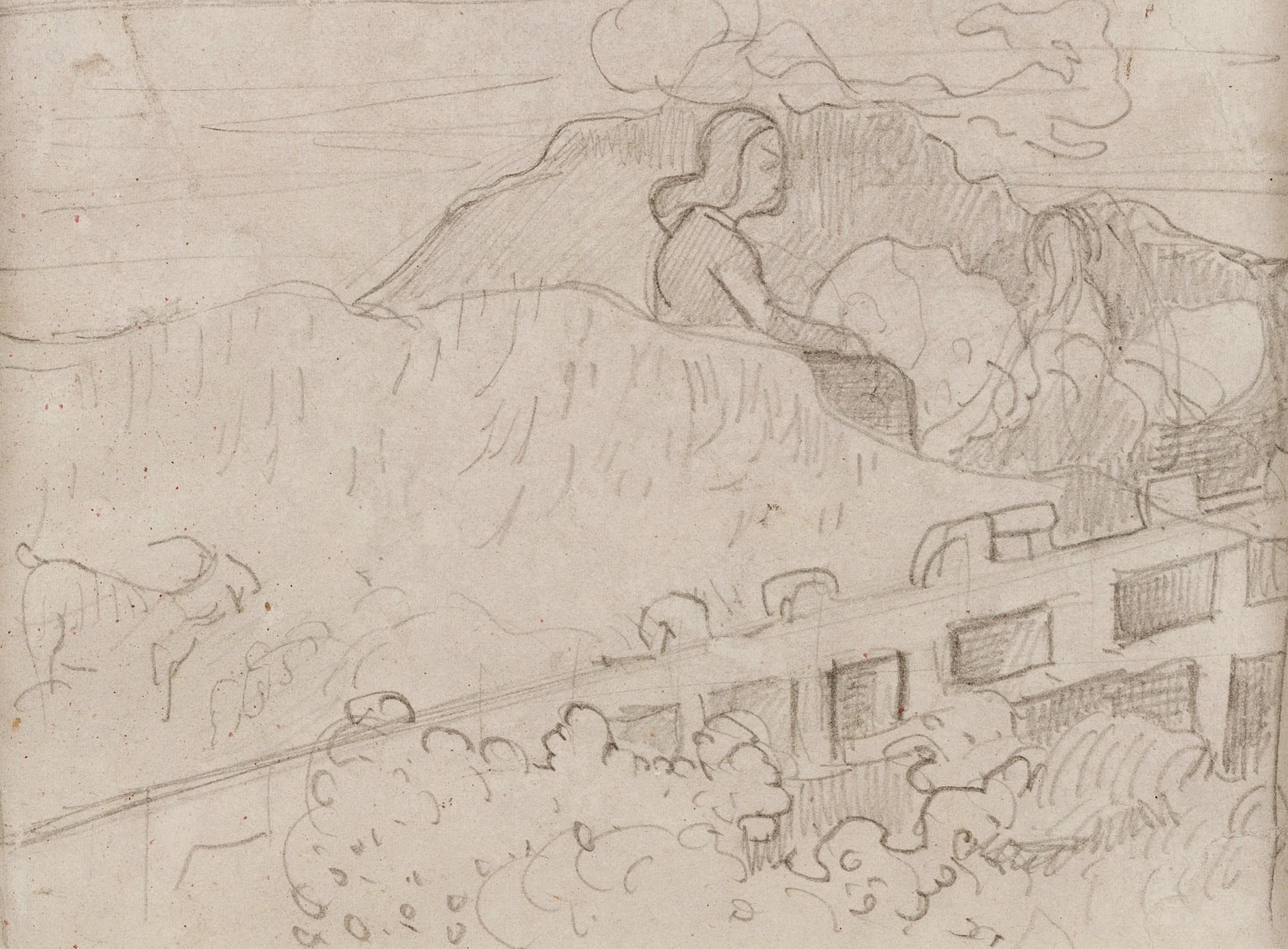 Paul Gauguin - Parahi te marae - Là est le temple