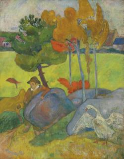 Paul Gauguin - Petit Breton À L\'Oie