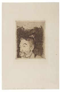 Paul Gauguin - Portrait de Stéphane Mallarmé