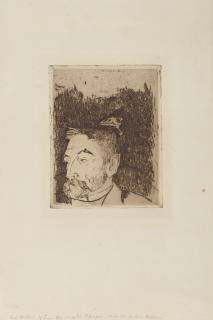 Paul Gauguin - Portrait de Stéphane Mallarmé