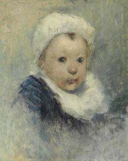 Paul Gauguin - Portrait D\'Enfant, Peut-Être Aline Gauguin