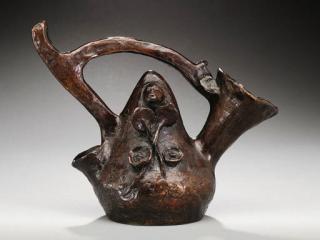 Paul Gauguin - Pot in the shape of a gourd