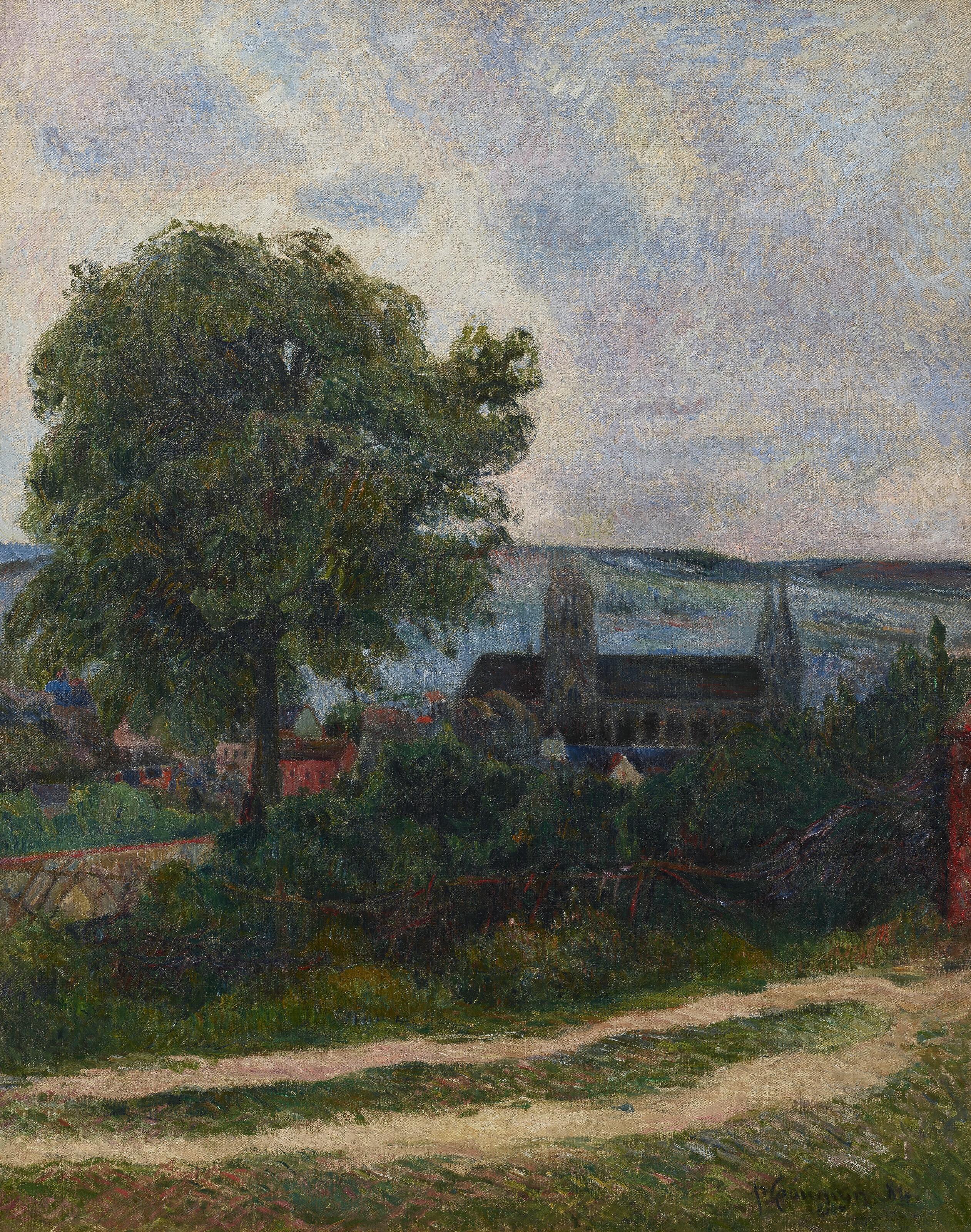 Paul Gauguin - Rouen, L\'église Saint-Ouen