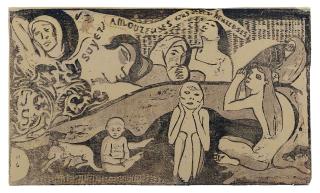 Paul Gauguin - Soyez amoureuses, vous serez heureuses (Guerin 58; Kornfeld 55)