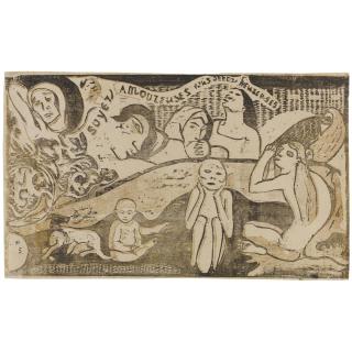 Paul Gauguin - Soyez Amoureuses, Vous Serez Heureuses (Kornfeld 55/Ii/B)