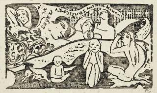 Paul Gauguin - Soyez amoureuses, vous serez heureuses (Kornfeld 55)