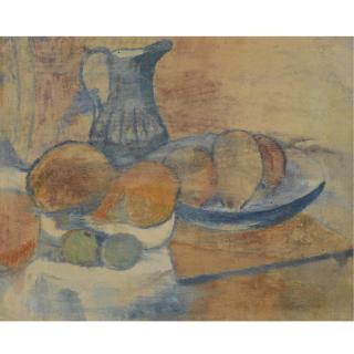 Paul Gauguin - [Still Life With Pitcher And Fruits] (See Field 132)