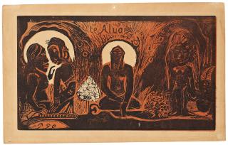 Paul Gauguin - Te Atua (The Gods), from Noa Noa
