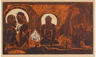 Paul Gauguin - Te Atua (The Gods), from Noa Noa