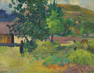 Paul Gauguin - Te Fare (La maison)