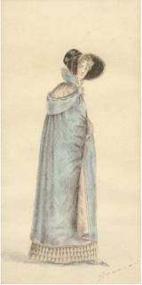 Paul Gavarni - Femme À La Capeline