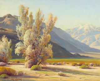 Paul Grimm - Smoke Tree 16 x 20 in. framed 23 x 27 in.