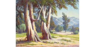 Paul Grimm - Standing Guard 30 x 40 in. framed 40 x 50 in.