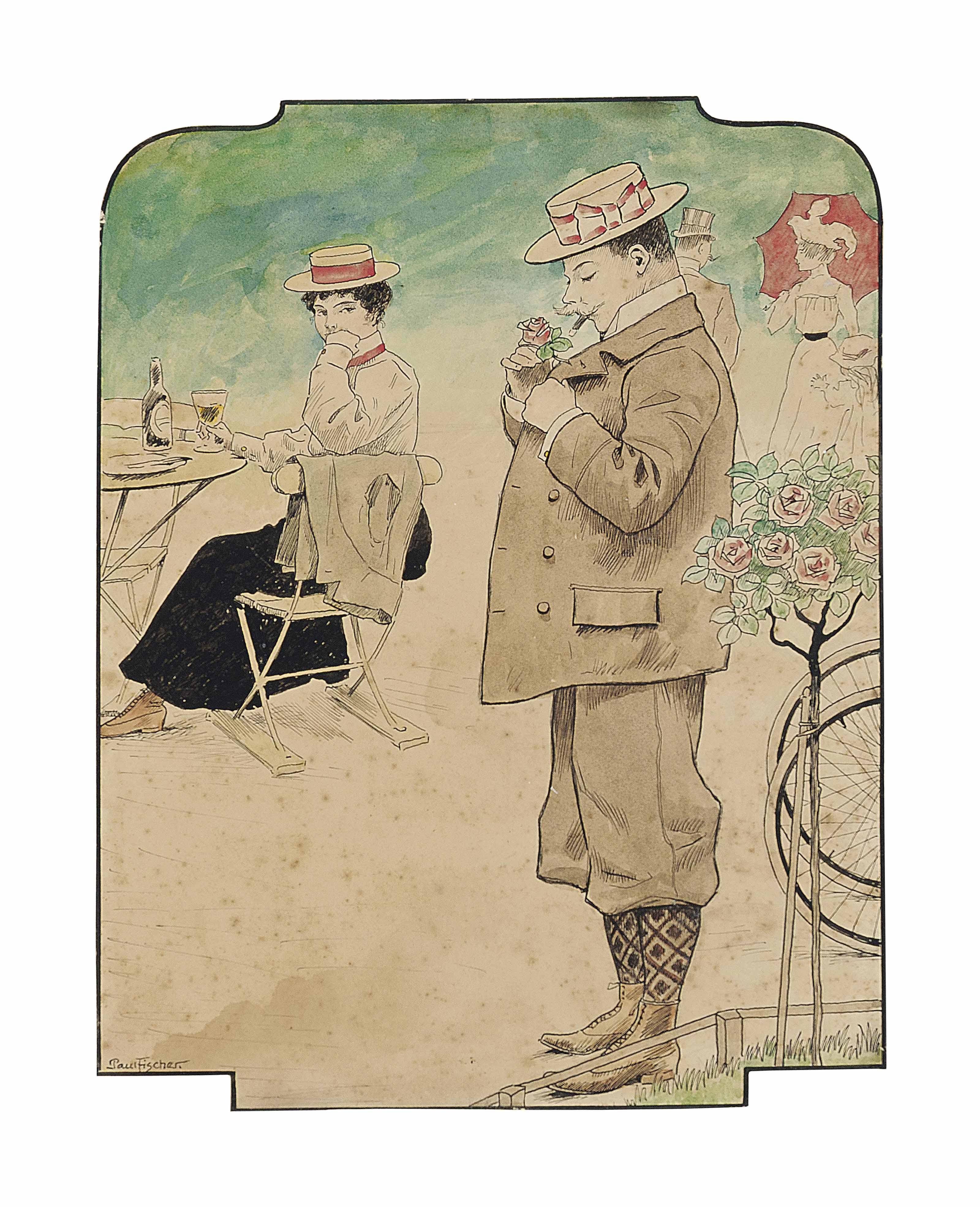 Paul Gustave Fischer - La boutonniere