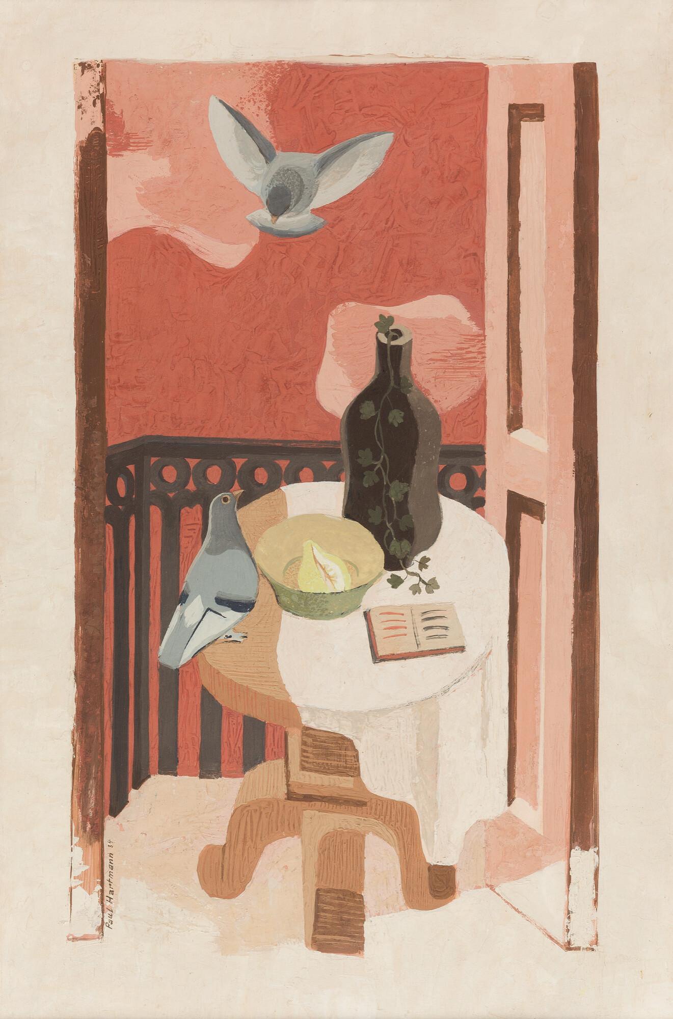 Paul Hartmann - „Der Balkon“.