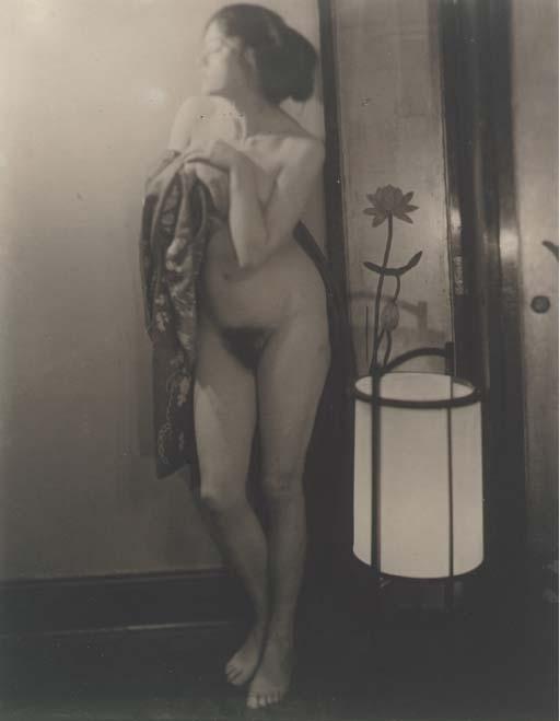 Paul Haviland - Untitled (Nude with Japanese lantern), c. 1910