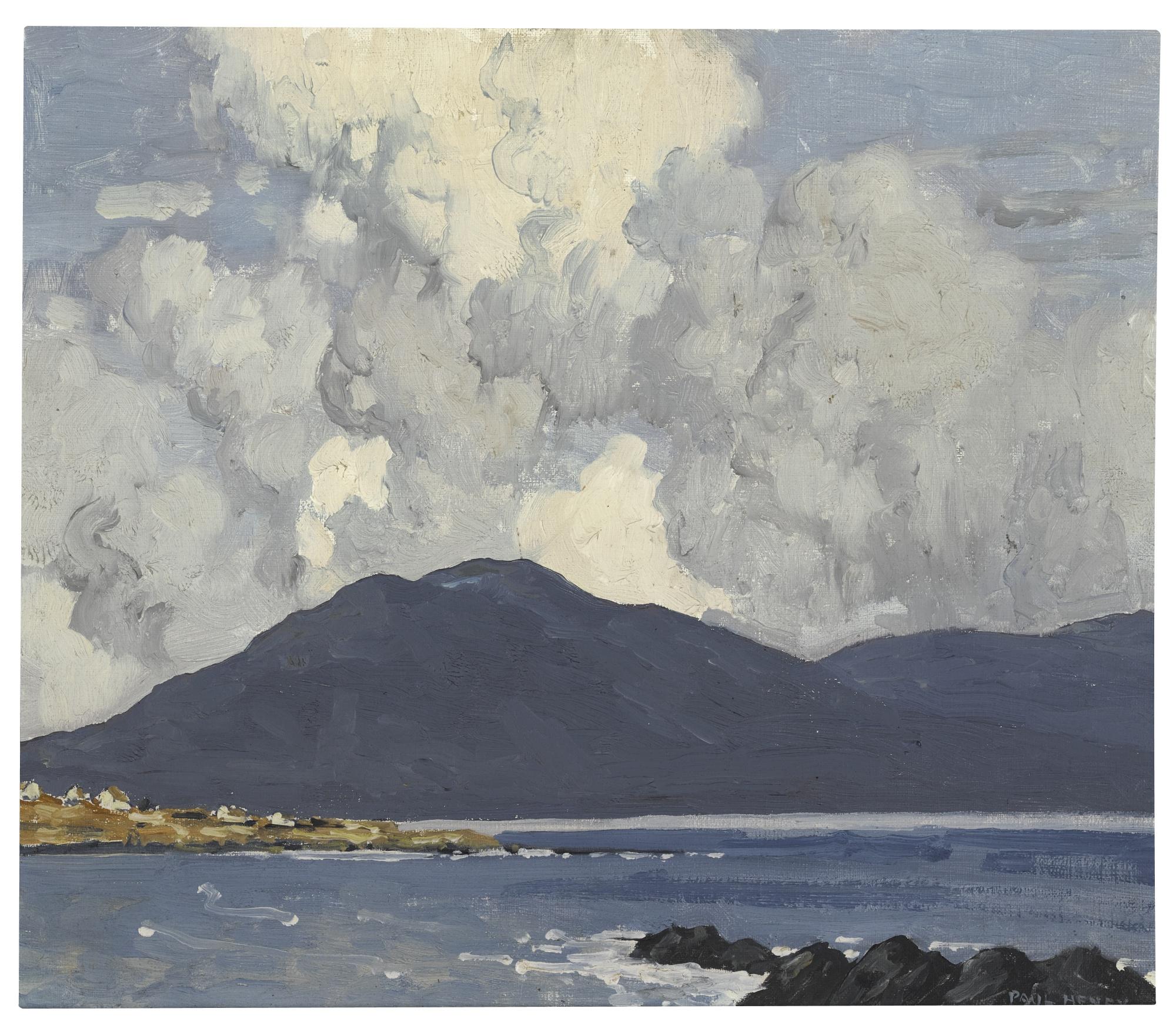 Paul Henry, R.H.A., R.U.A. - Achill Coastal Landscape