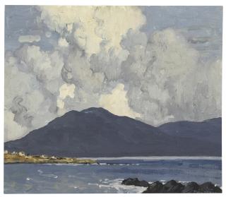 Paul Henry, R.H.A., R.U.A. - Achill Coastal Landscape