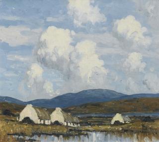 Paul Henry, R.H.A., R.U.A. - Cottages In The West