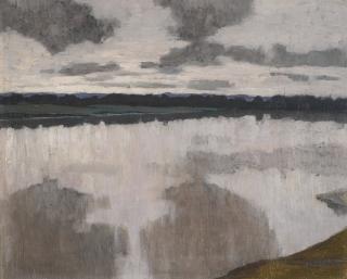 Paul Henry, R.H.A., R.U.A. - Lake View