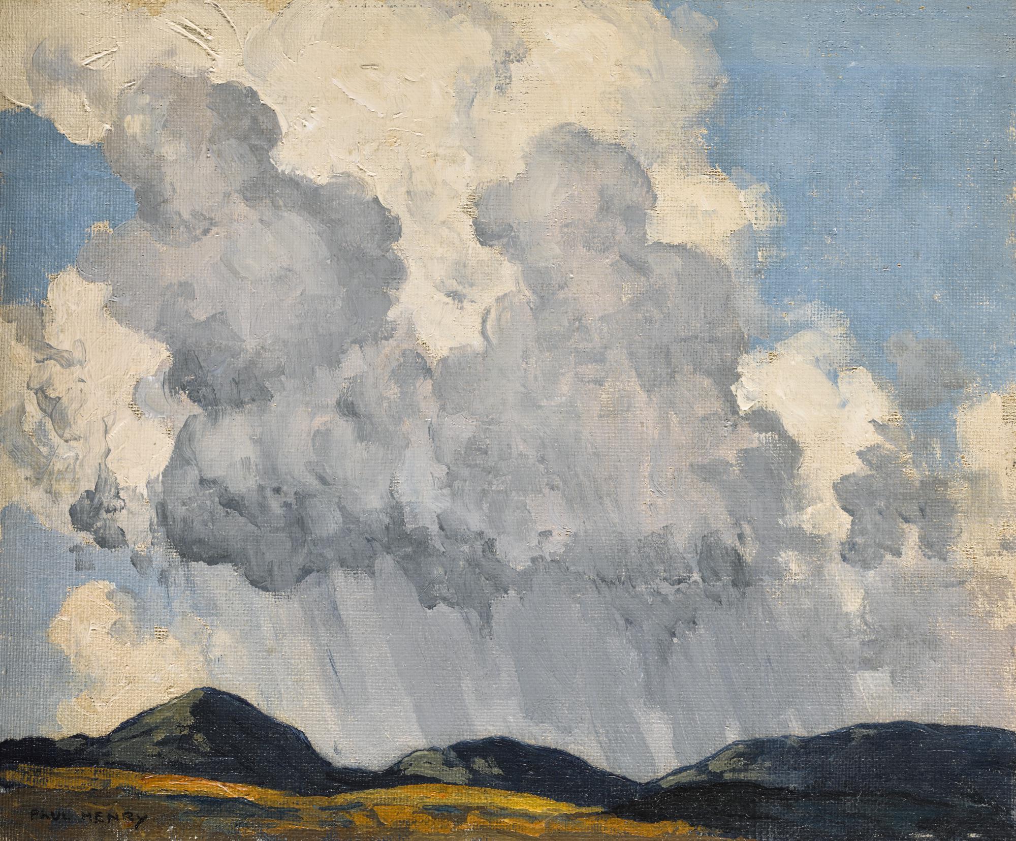 Paul Henry, R.H.A., R.U.A. - Showery Day, Connemara