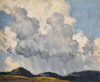 Paul Henry, R.H.A., R.U.A. - Showery Day, Connemara