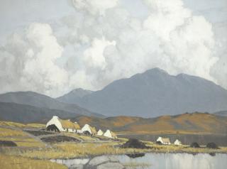 Paul Henry, R.H.A., R.U.A. - The Edge Of The Lake