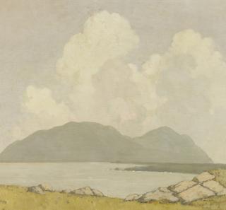 Paul Henry, R.H.A., R.U.A. - The Great Blasket Island, Kerry