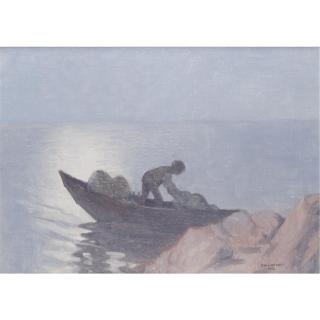 Paul Henry, R.H.A., R.U.A. - The Shrimper