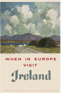 Paul Henry, R.H.A. - Connemara, When In Europe Visit Ireland