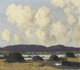 Paul Henry R.H.A. - Purple Hills