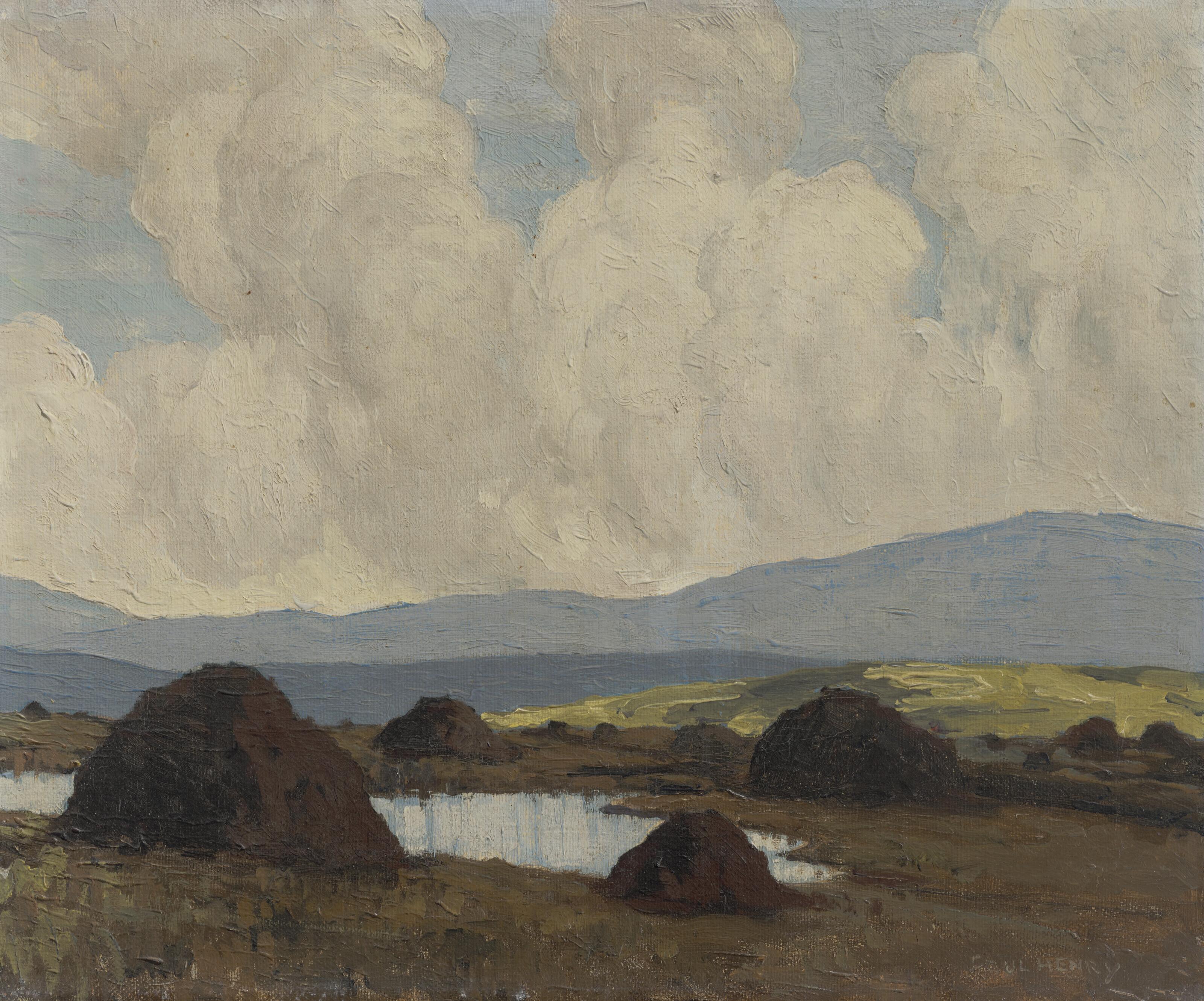 Paul Henry, R.H.A. - Turf Stacks