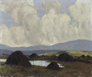 Paul Henry, R.H.A. - Turf Stacks