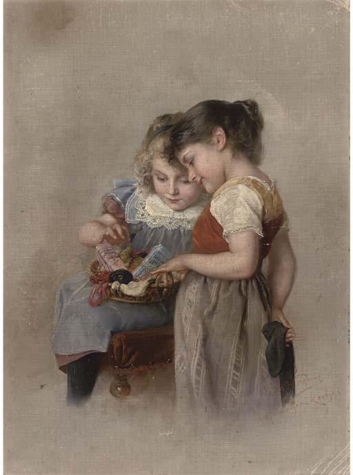 Paul Hermann Wagner - Darning Stockings