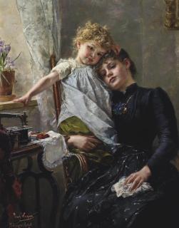 Paul Hermann Wagner - The little seamstress