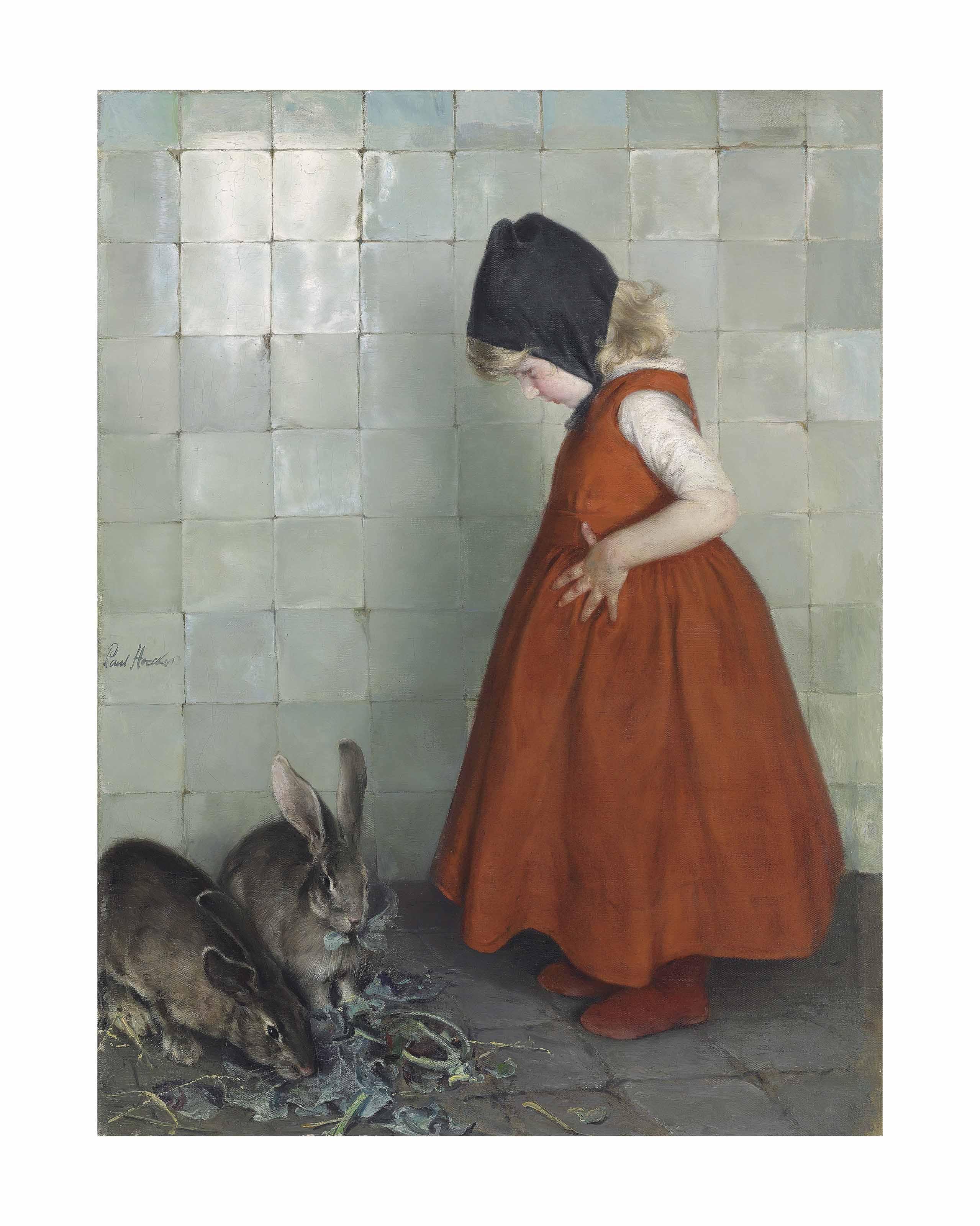 Paul Hoecker - Feeding the Rabbits