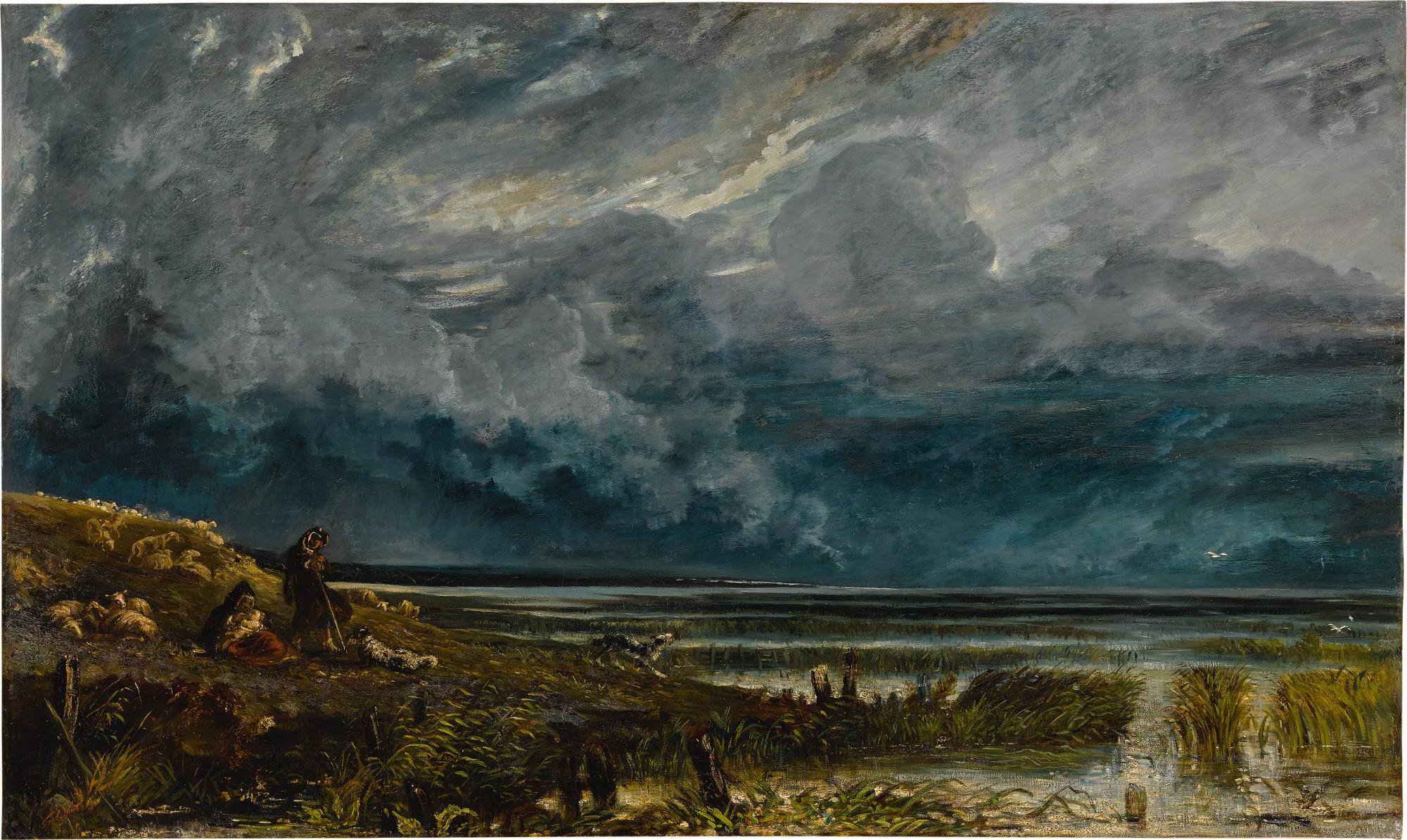 Paul Huet - Marais Salants Aux Environs De Saint-Valèry En Somme, Picardie