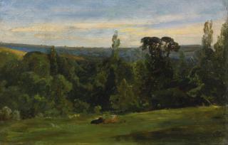 Paul Huet - View Of Chaville