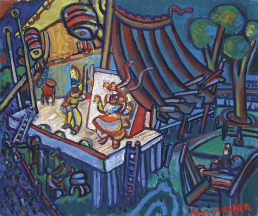 Paul Husner - Chinese opera, Singapore