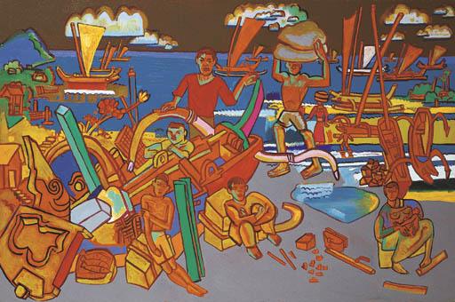 Paul Husner - Kusamba: waiting for the fish