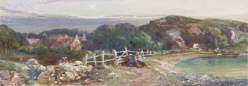 Paul Jacob Naftel, R.W.S. - Resting by the shoreline