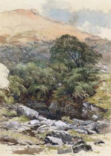 Paul Jacob Naftel, R.W.S. - The Still Pool