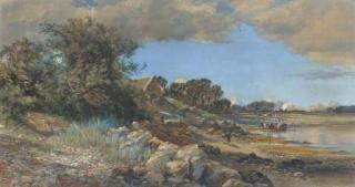 Paul Jacob Naftel - Loading the hay cart