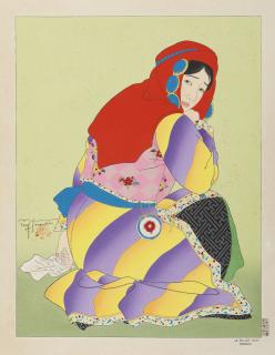 Paul Jacoulet - A Collection Of Color Woodcuts