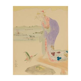 Paul Jacoulet - Bijin